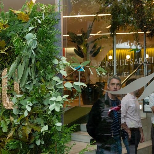 Stay at ApartoSuites Jardines Sabatini during its 50th anniversary